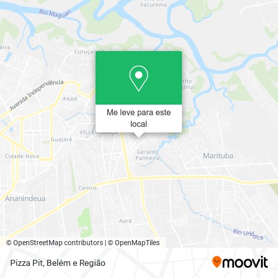 Pizza Pit mapa