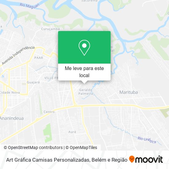 Art Gráfica Camisas Personalizadas mapa