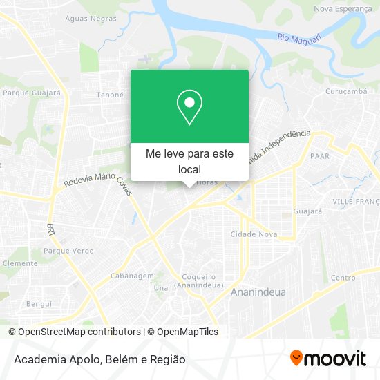 Academia Apolo mapa