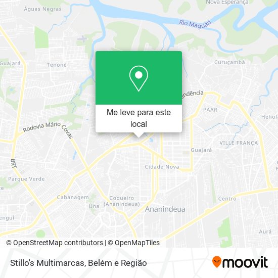 Stillo's Multimarcas mapa
