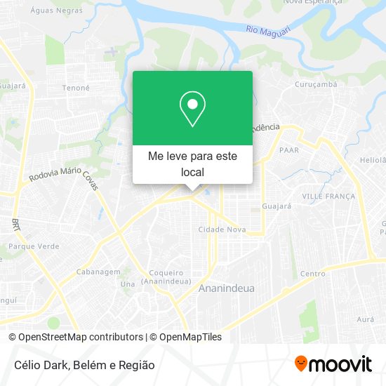 Célio Dark mapa