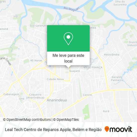 Leal Tech Centro de Reparos Apple mapa
