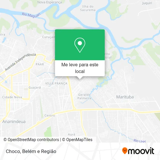 Choco mapa