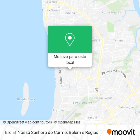 Erc Ef Nossa Senhora do Carmo mapa