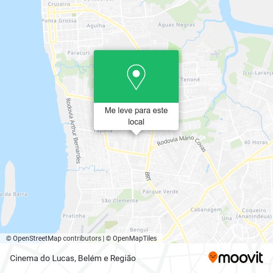 Cinema do Lucas mapa