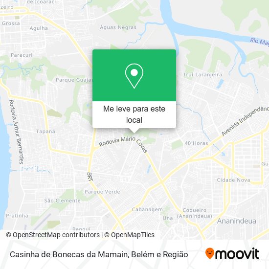 Casinha de Bonecas da Mamain mapa