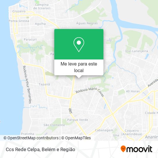 Ccs Rede Celpa mapa