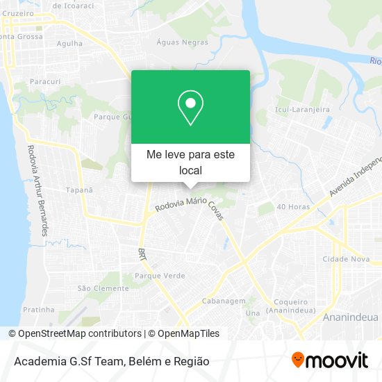 Academia G.Sf Team mapa