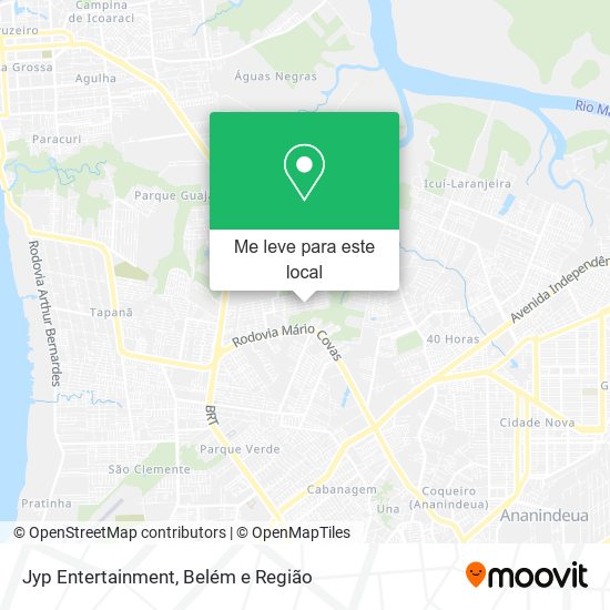 Jyp Entertainment mapa