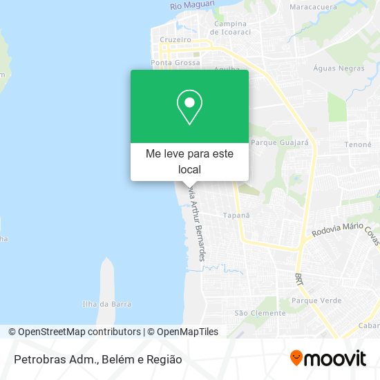 Petrobras Adm. mapa