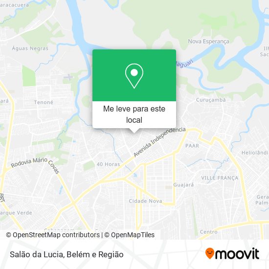 Salão da Lucia mapa