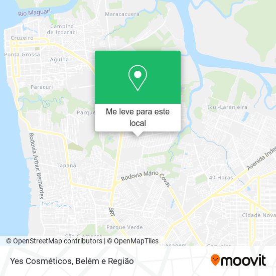 Yes Cosméticos mapa