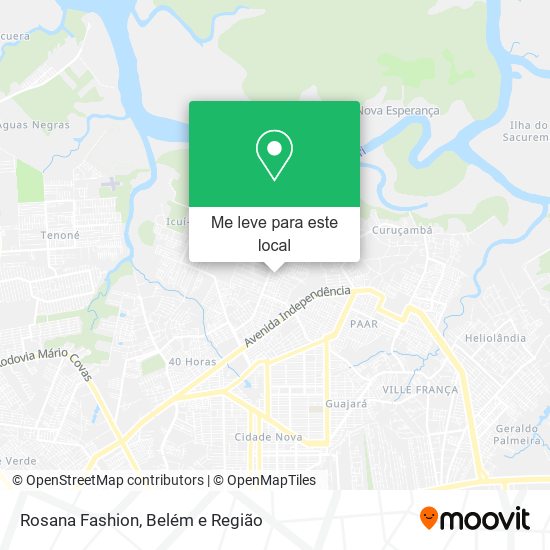 Rosana Fashion mapa