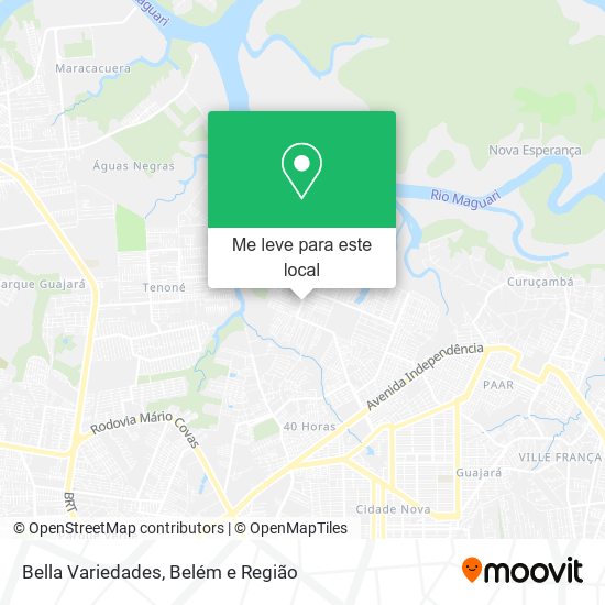 Bella Variedades mapa