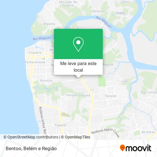 Bentoo mapa