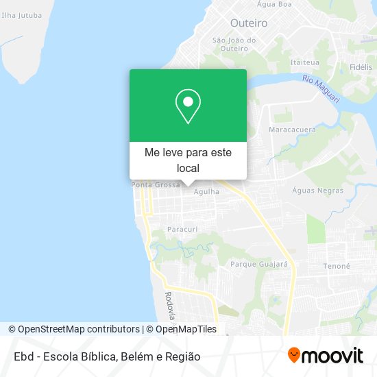 Ebd - Escola Bíblica mapa