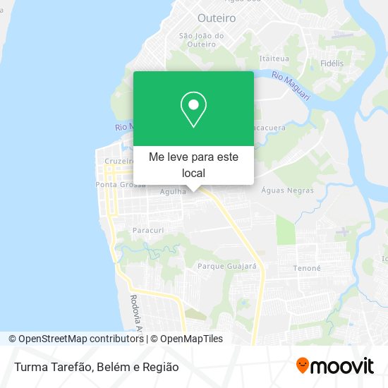 Turma Tarefão mapa