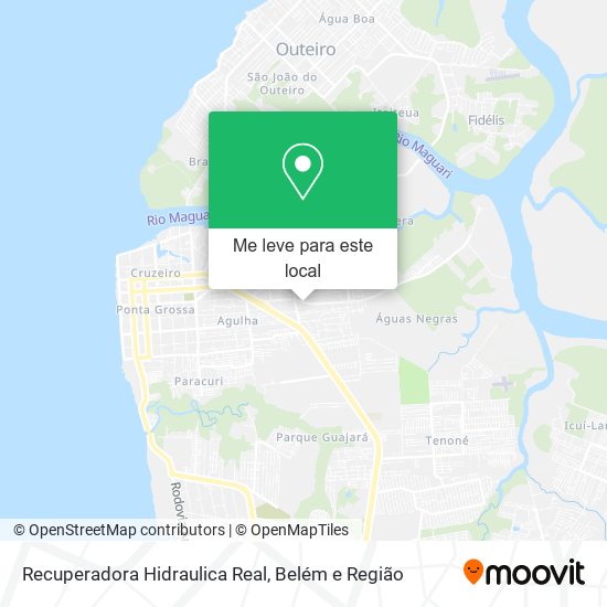 Recuperadora Hidraulica Real mapa