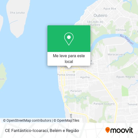 CE Fantástico-Icoaraci mapa