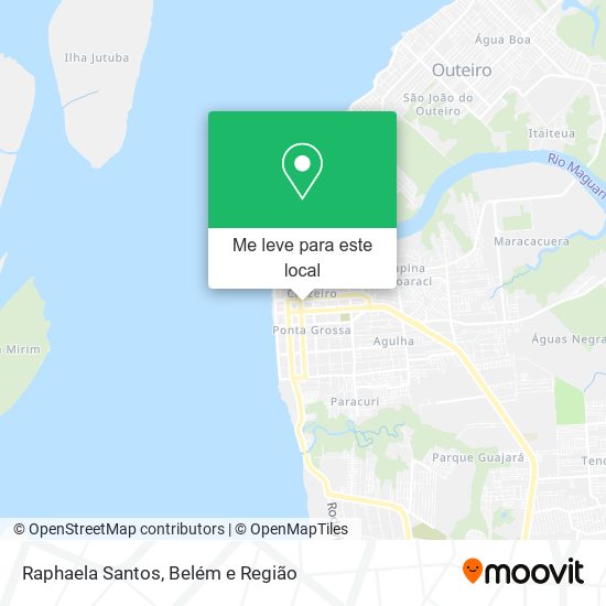 Raphaela Santos mapa
