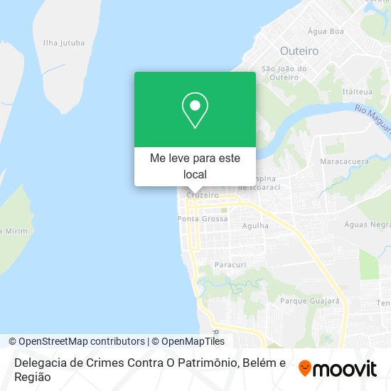 Delegacia de Crimes Contra O Patrimônio mapa