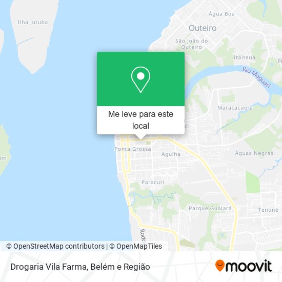 Drogaria Vila Farma mapa