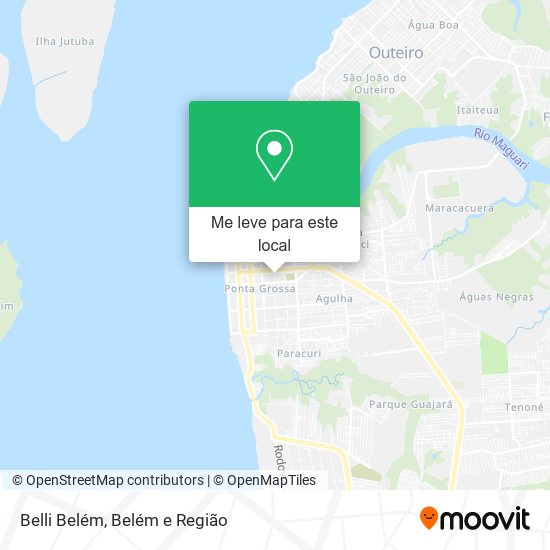 Belli Belém mapa