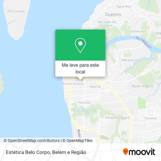 Estética Belo Corpo mapa