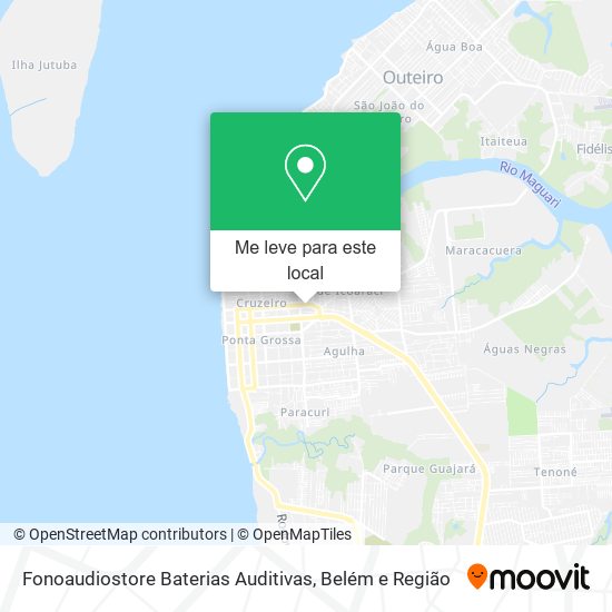 Fonoaudiostore Baterias Auditivas mapa