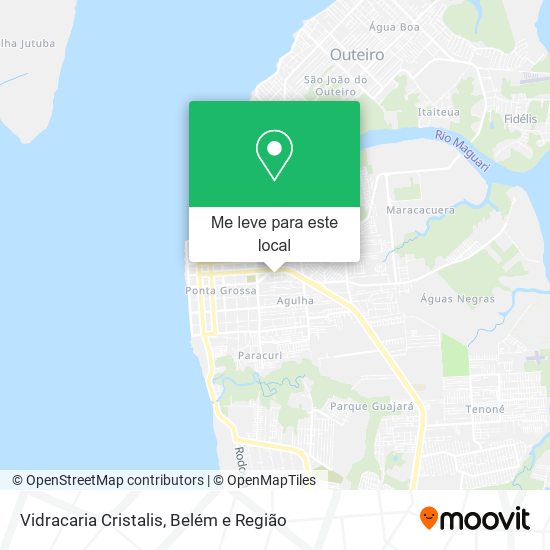 Vidracaria Cristalis mapa