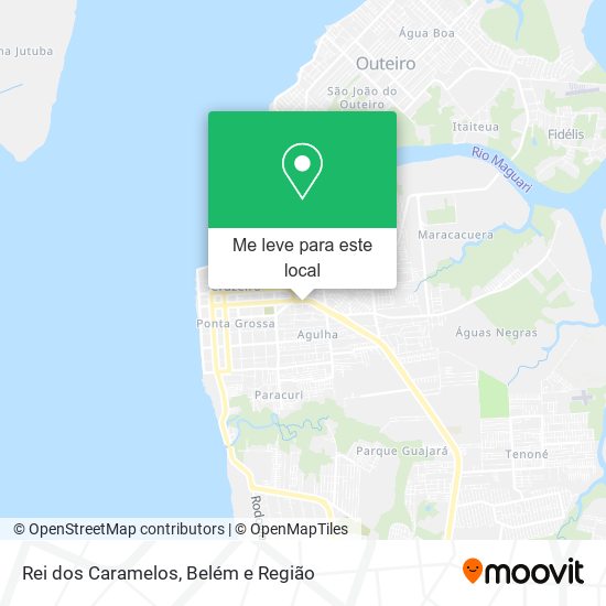 Rei dos Caramelos mapa