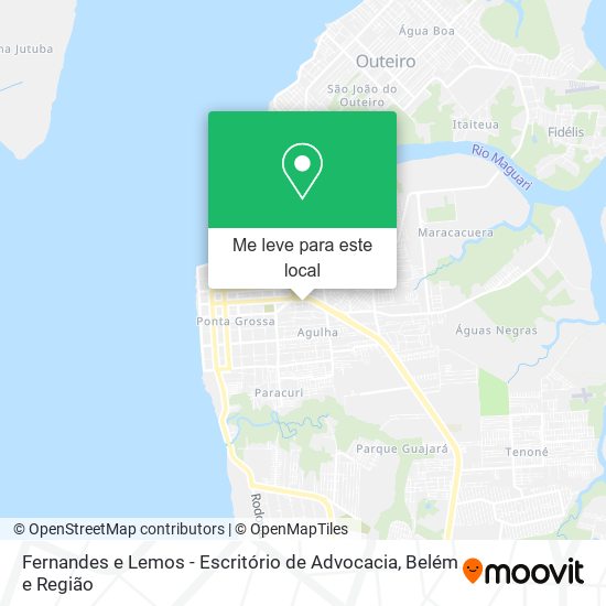 Fernandes e Lemos - Escritório de Advocacia mapa