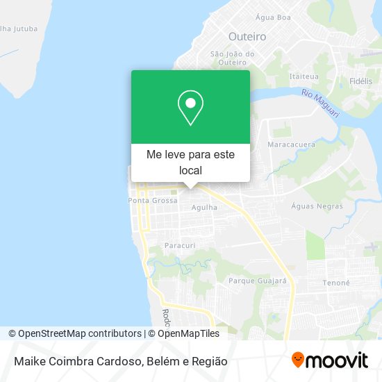 Maike Coimbra Cardoso mapa