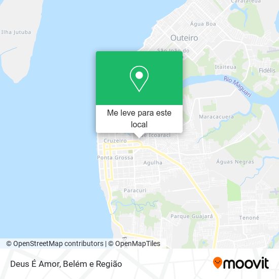Deus É Amor mapa