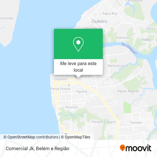 Comercial Jk mapa