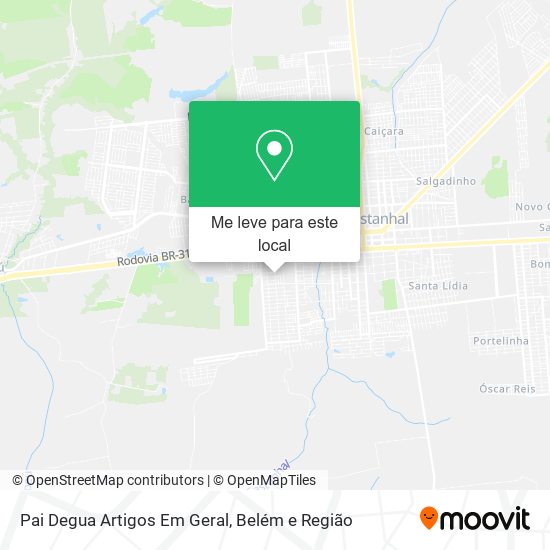 Pai Degua Artigos Em Geral mapa