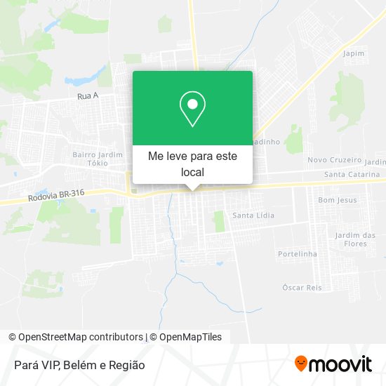 Pará VIP mapa