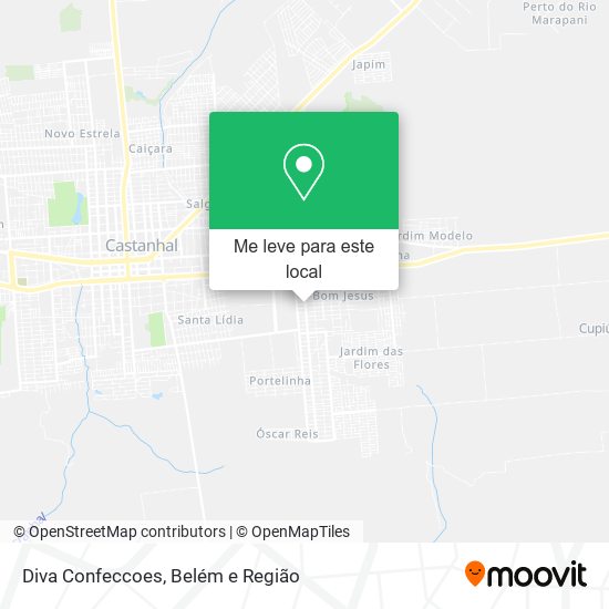 Diva Confeccoes mapa