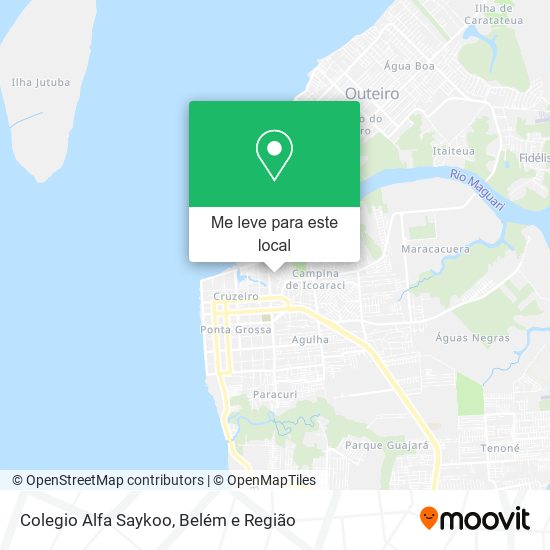 Colegio Alfa Saykoo mapa