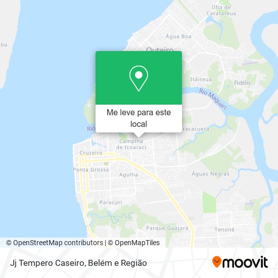 Jj Tempero Caseiro mapa