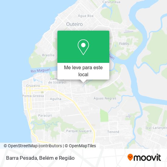 Barra Pesada mapa