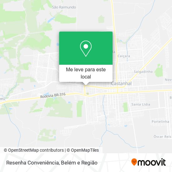 Resenha Conveniência mapa