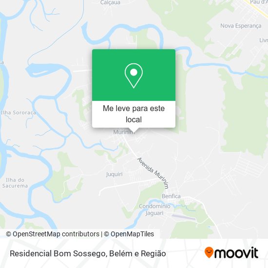 Residencial Bom Sossego mapa