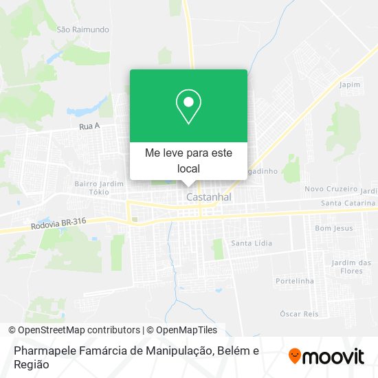 Pharmapele Famárcia de Manipulação mapa