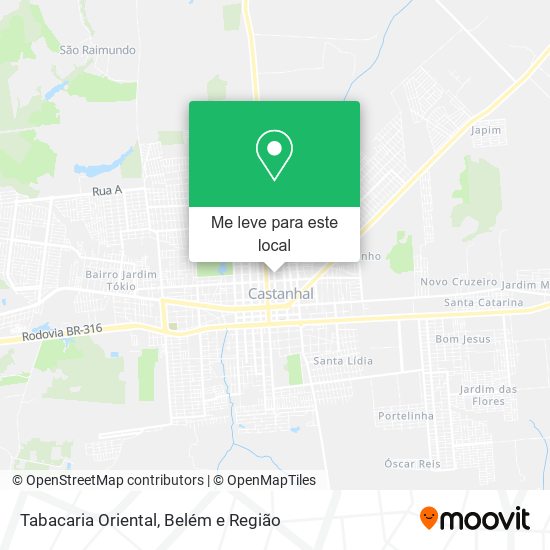 Tabacaria Oriental mapa