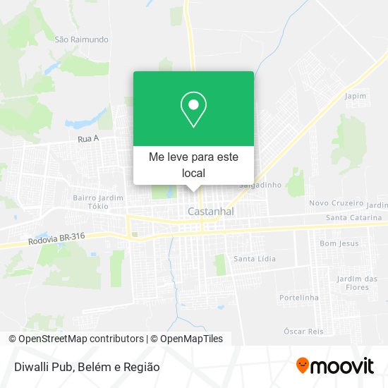 Diwalli Pub mapa