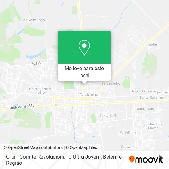 Cruj - Comitê Revolucionário Ultra Jovem mapa