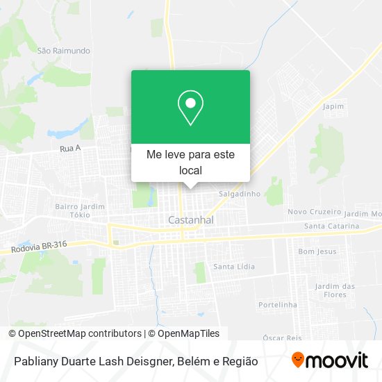 Pabliany Duarte Lash Deisgner mapa