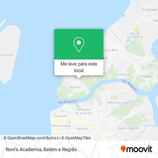 Roni's Academia mapa
