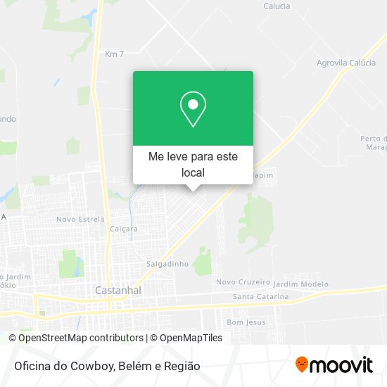 Oficina do Cowboy mapa